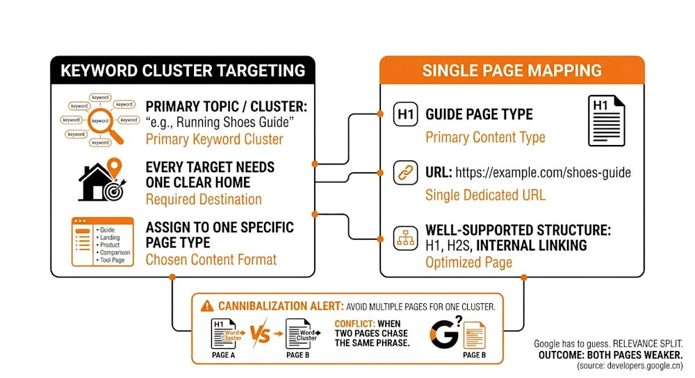 Keyword clister