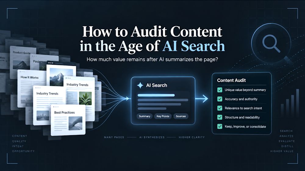AI search audit