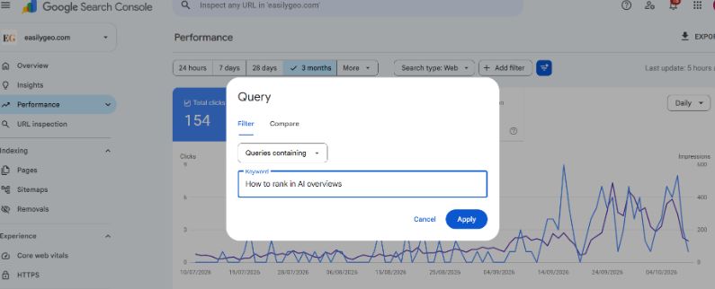 Search console