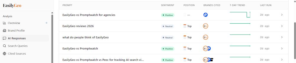 Run the Audit in EasilyGeo