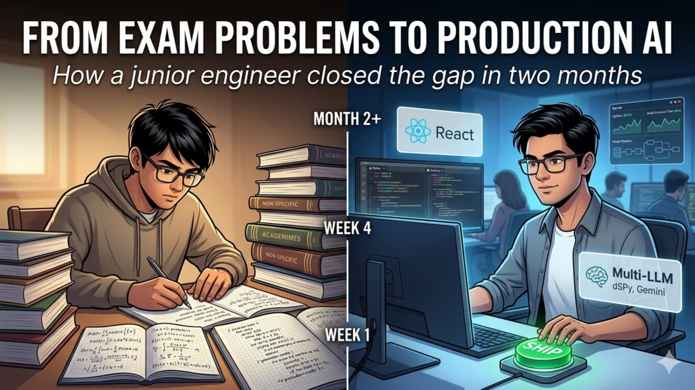 From Exam Problems to Production AI