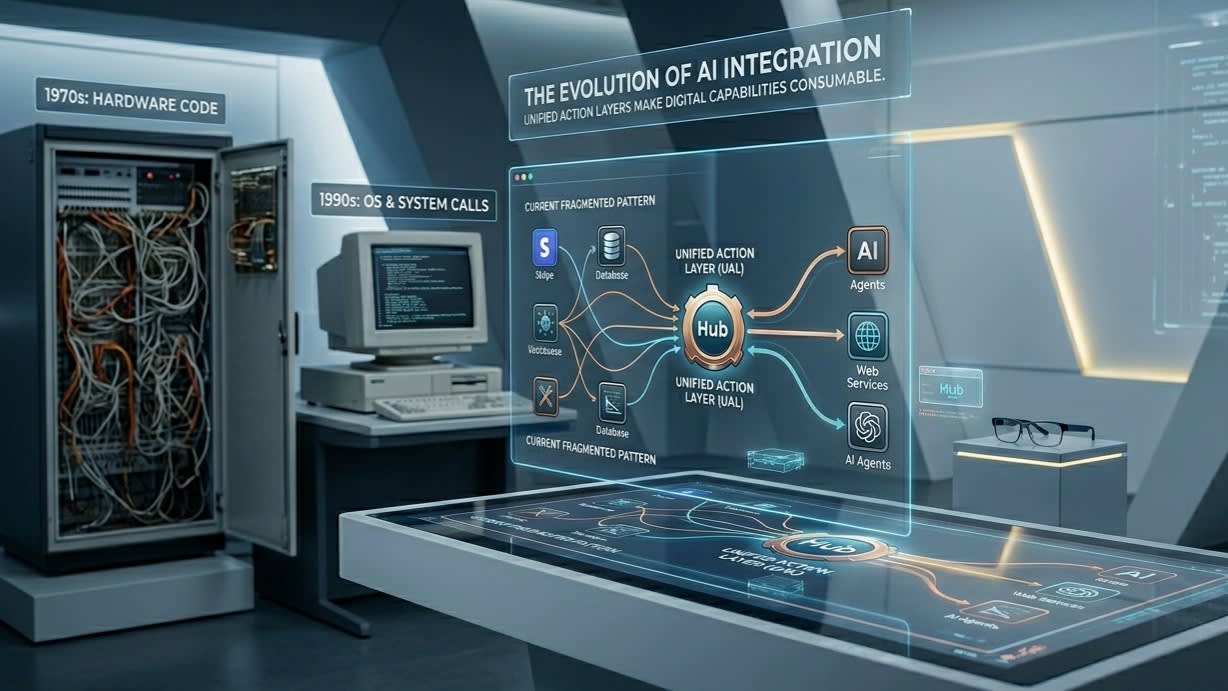 The Unified Action Layer: How AI Agents Will Reshape Computing Integration