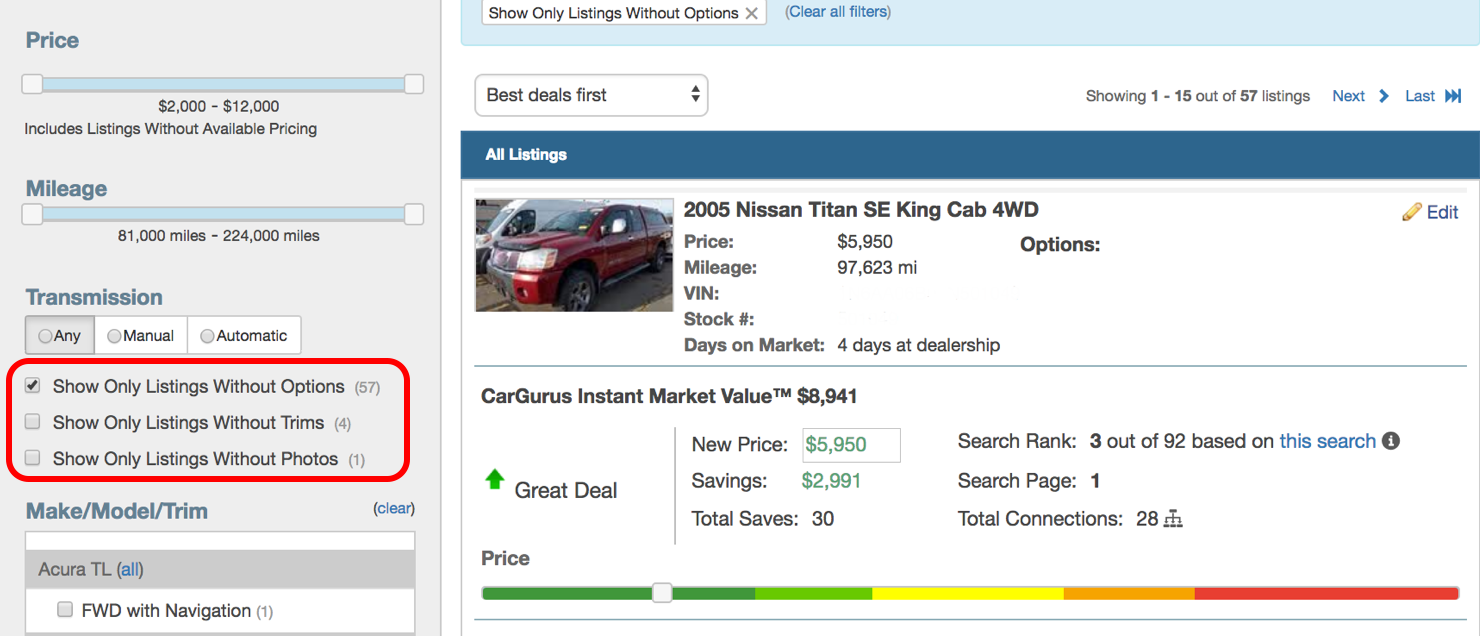 Dealer Resource Center how much does cargurus charge dealers