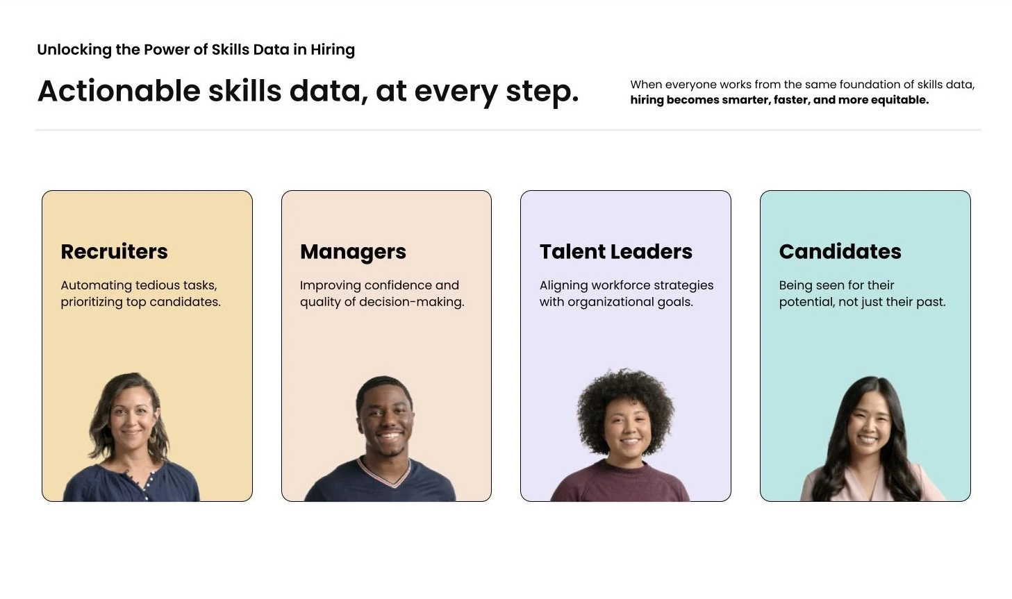 Unlocking the power of skills data in hiring