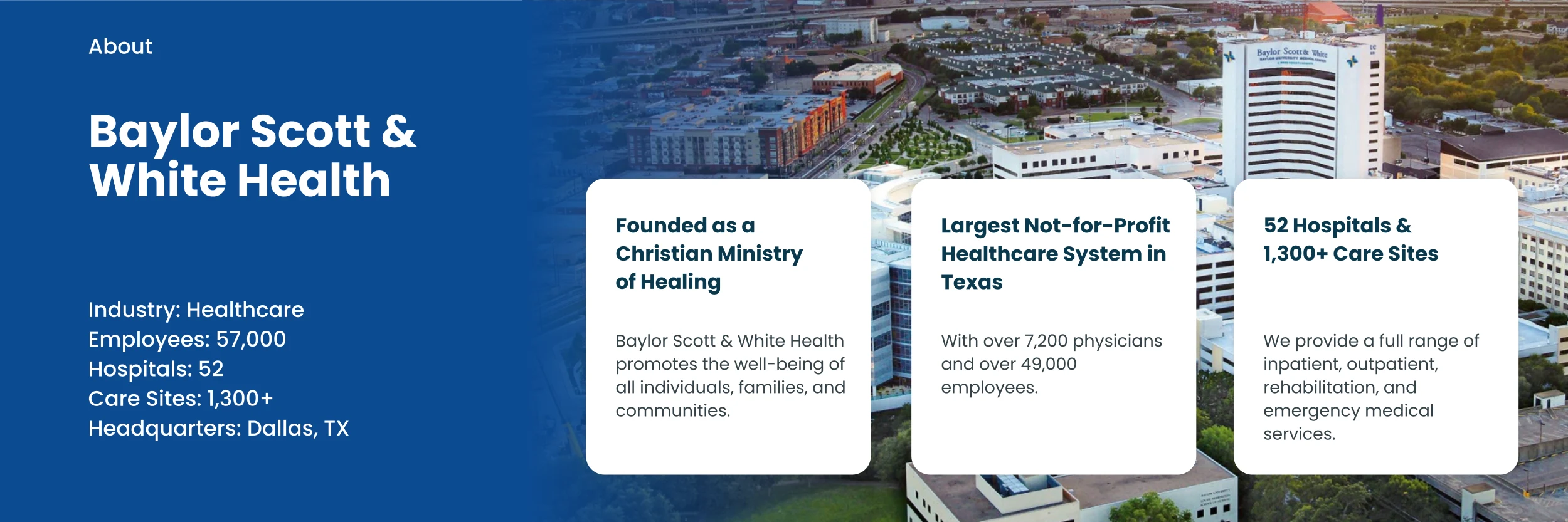 About Baylor Scott & White Health