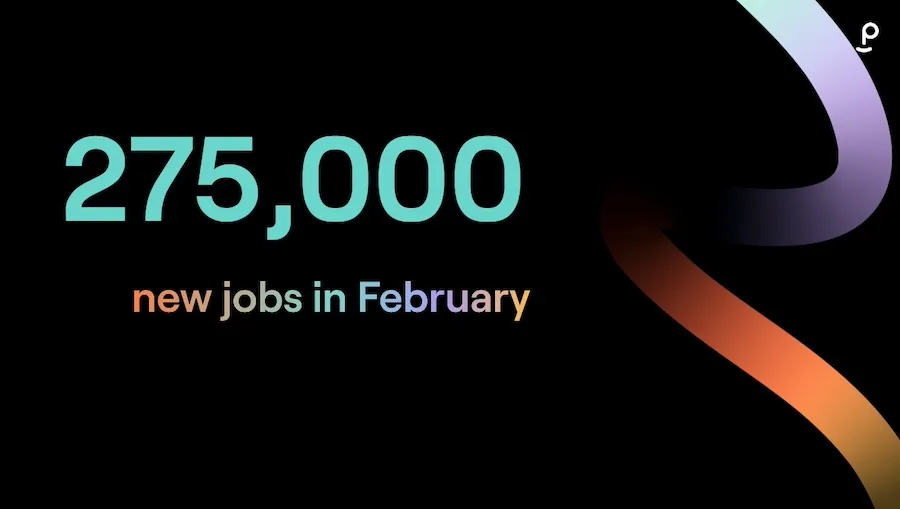 275,000 New Jobs
