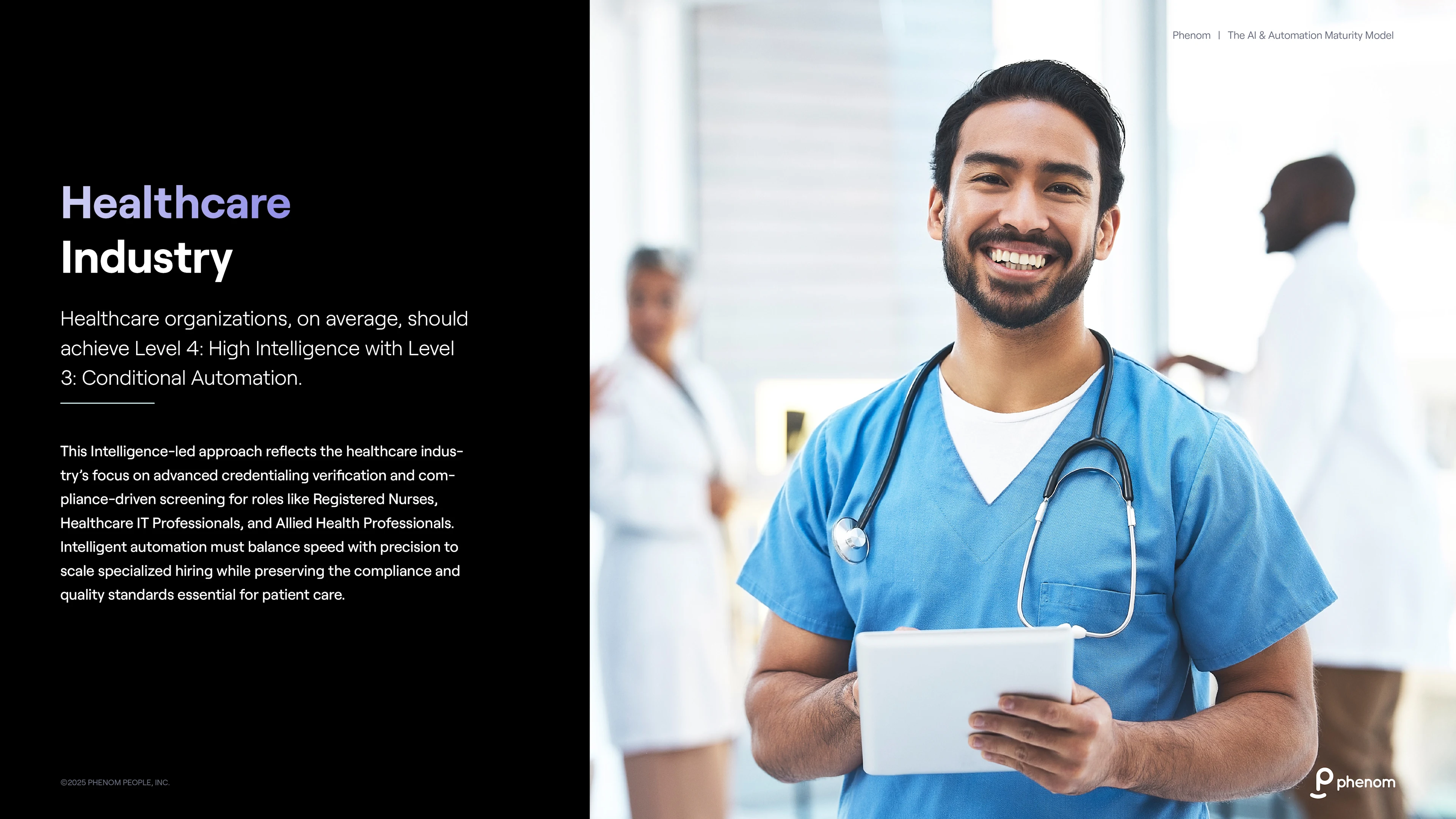 AI and Automation benchmark for Healthcare