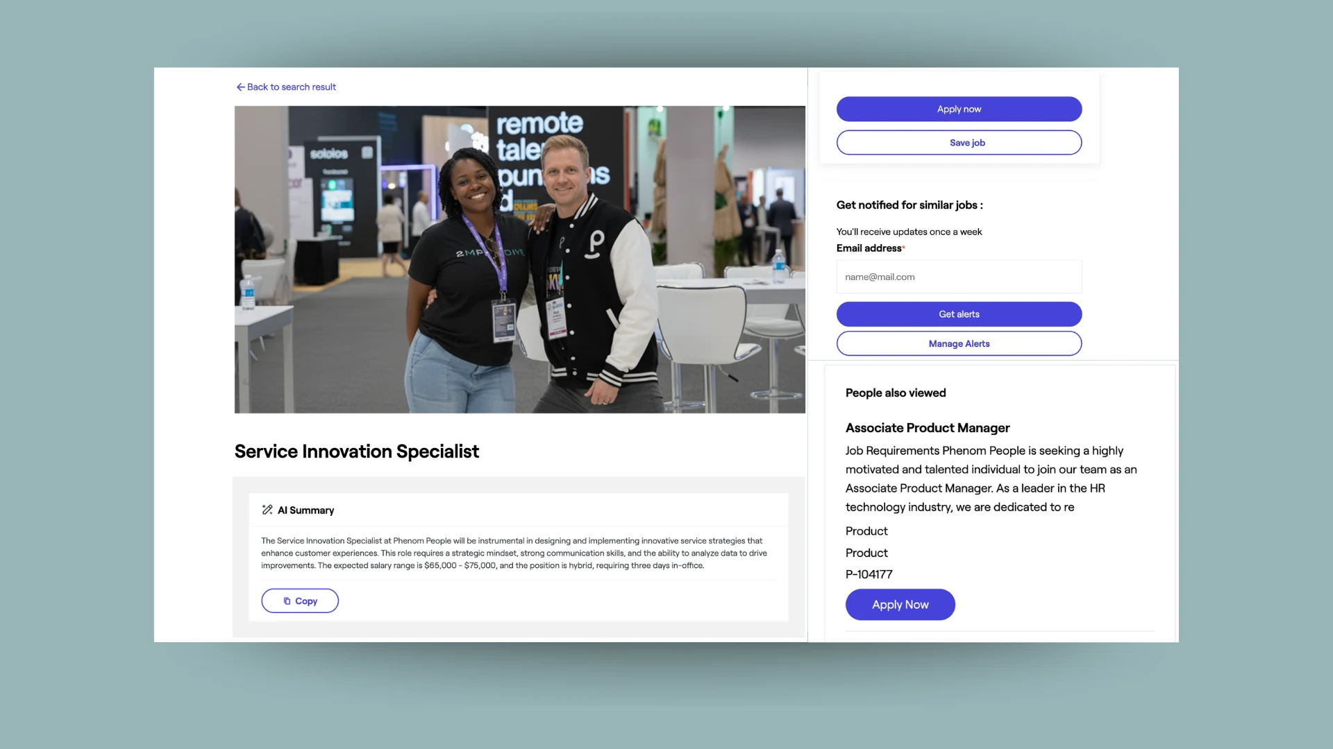Product screenshot