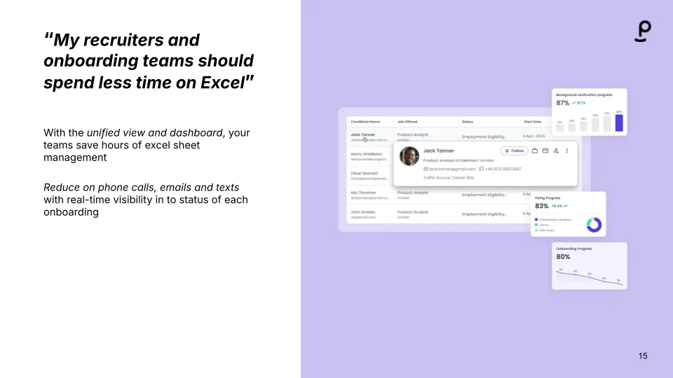 Onboarding Dashboard
