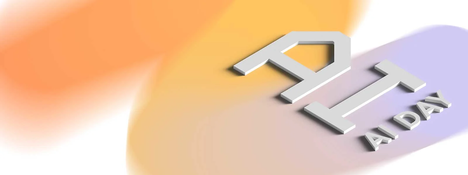 AI Day Logo on top of gradient thread