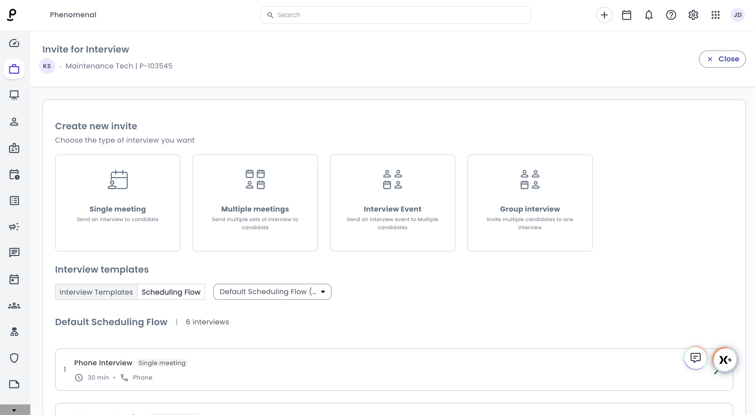 Direct Sourcing Scheduling