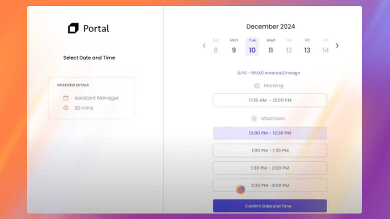 See how AI automation streamlines high-volume hiring with intelligent screening, instant scheduling, and automated assessments.