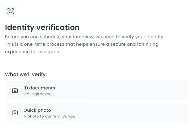 Identity Verification