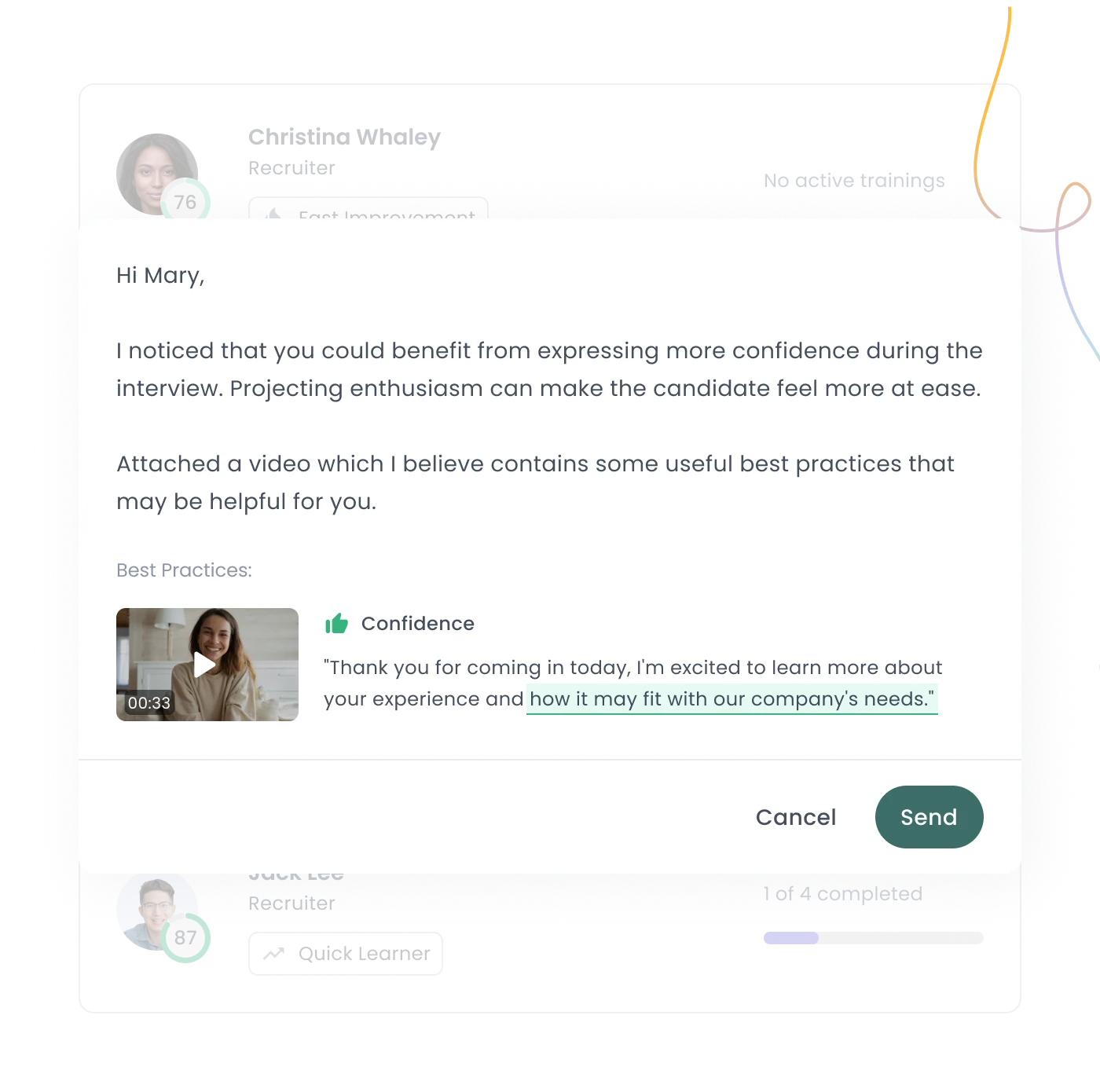 Phenom Interview Intelligence - Coaching and Guidance for Interviewers