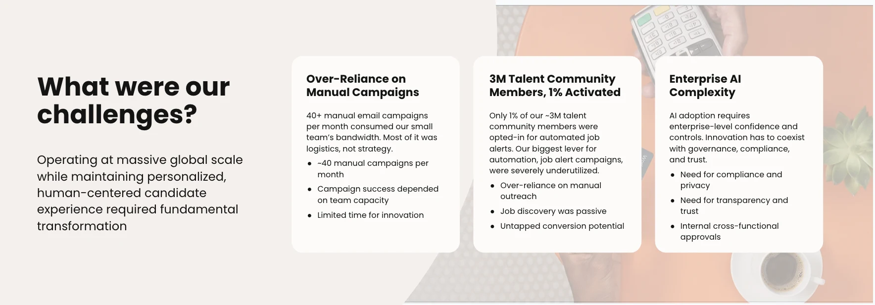 Challenges Scaling Talent Engagement