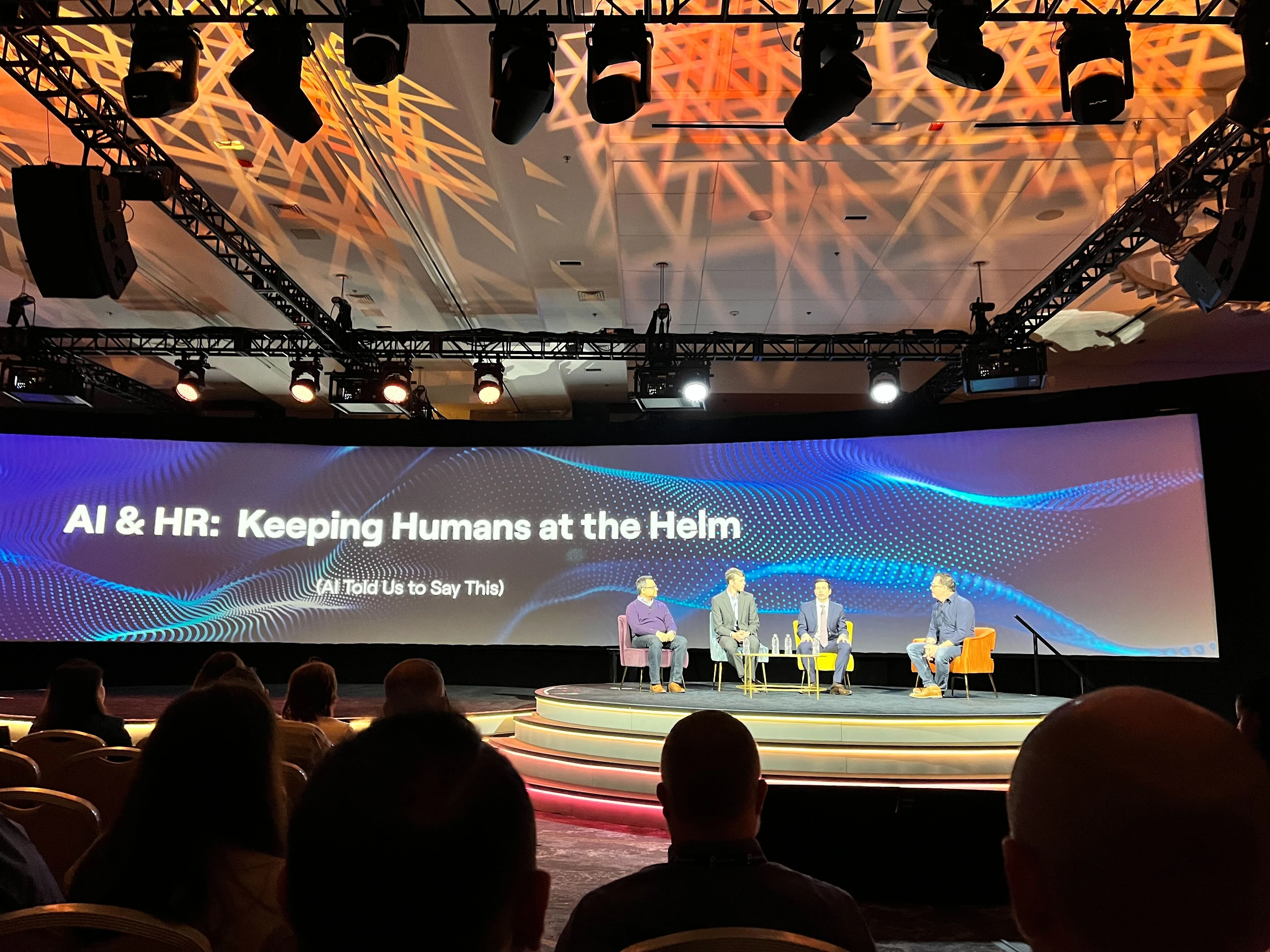 Panel discussion about AI and HR: Keeping Humans at the Helm during IAMPHENOM 2023