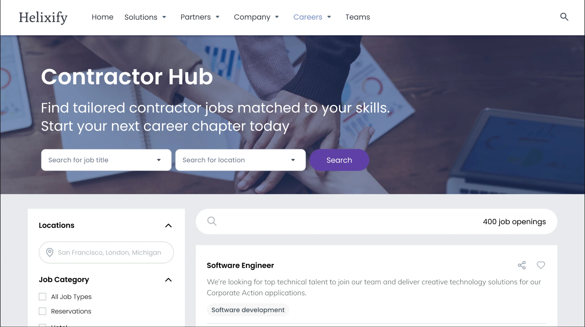 Contractor Hub
