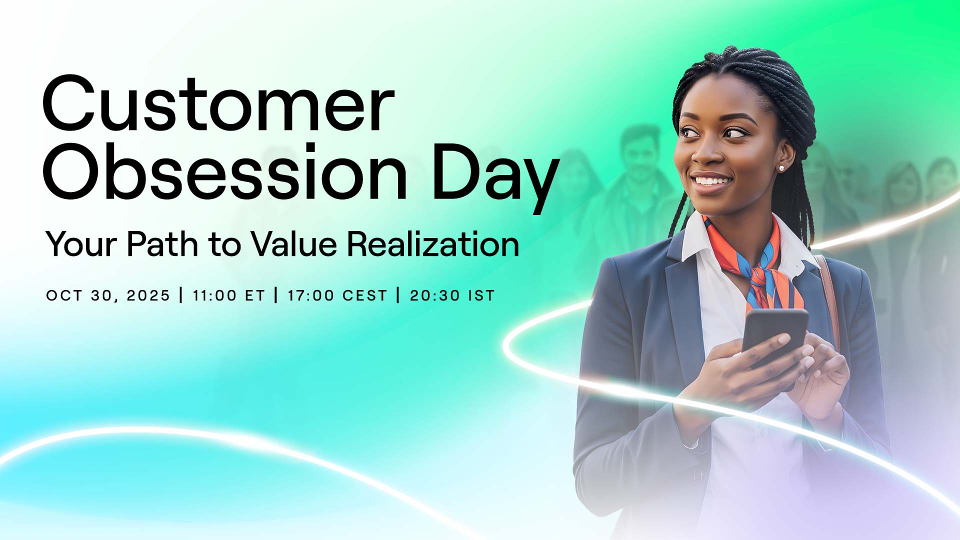 Display image promoting Phenom's Customer Obsession Day 2025