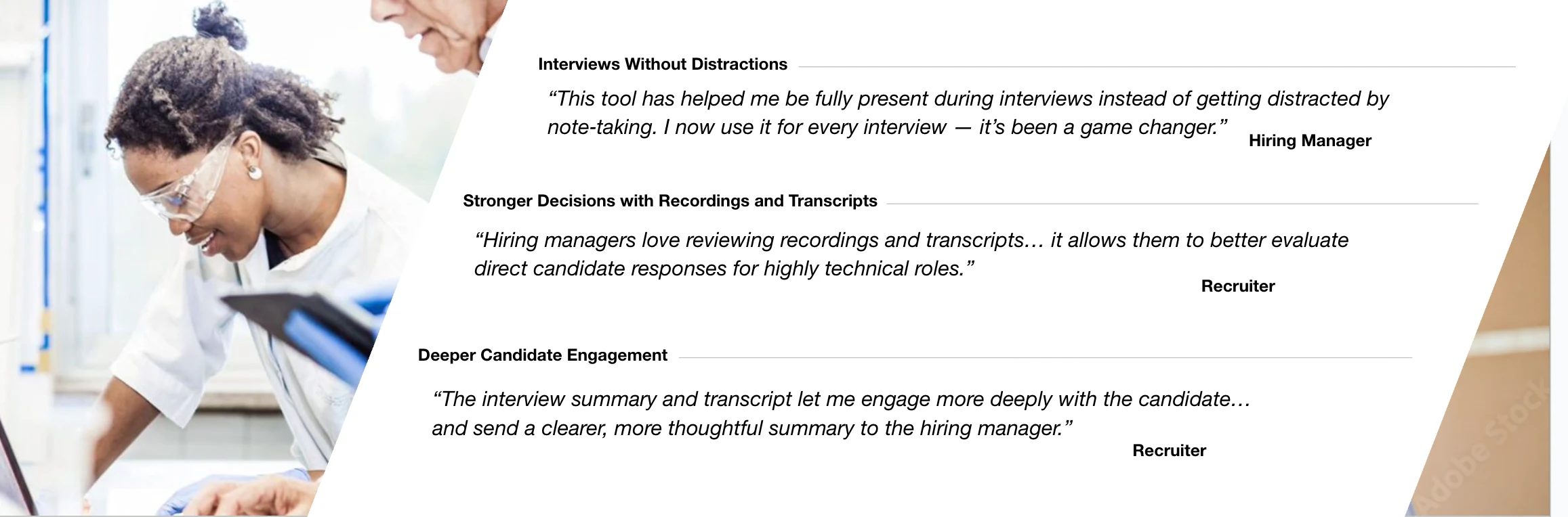 Team Feedback on Phenom Interview Intelligence