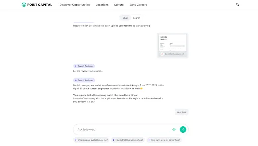 candidate concierge agent in phenom