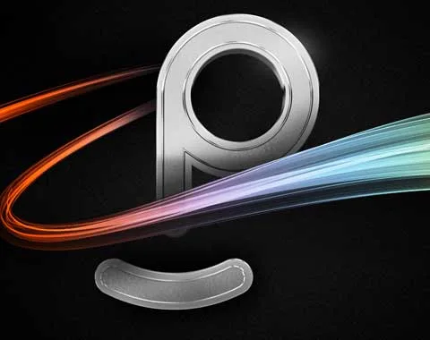 Phenom Logo with gradient thread 