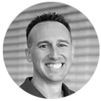 John Deal's Headshot in Black and White