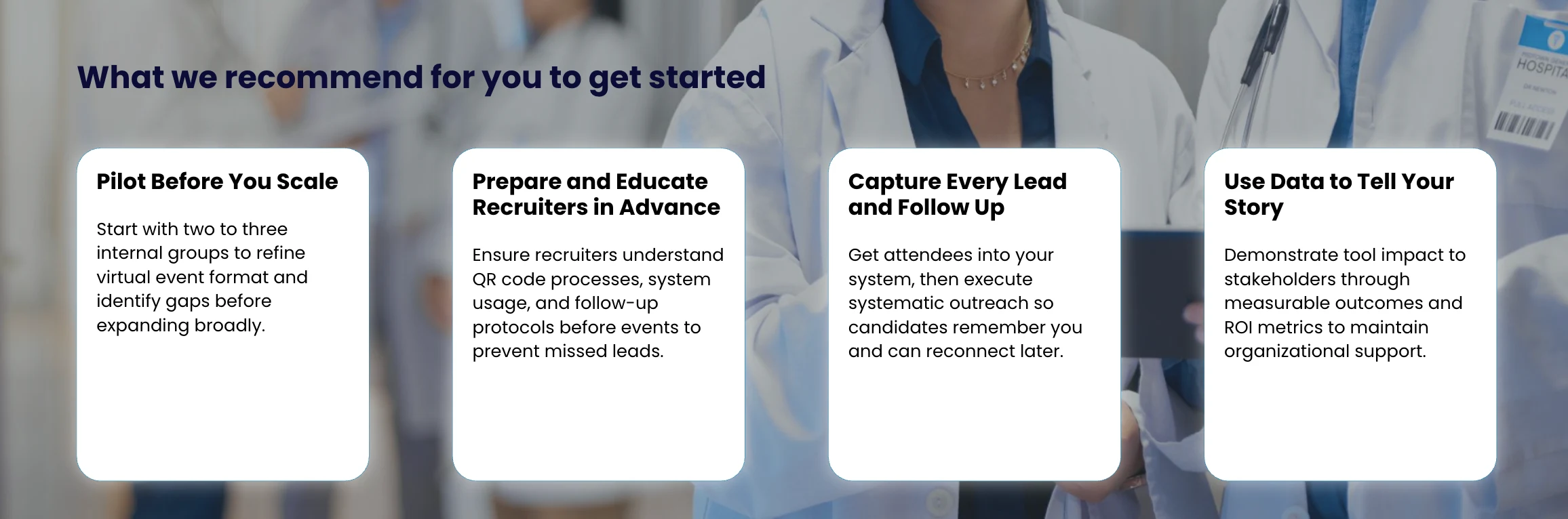advice for teams considering phenom events