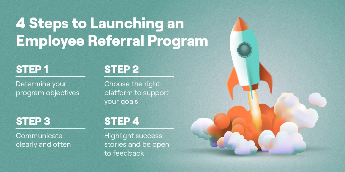 Four Steps to Launching an Employee Referral Program