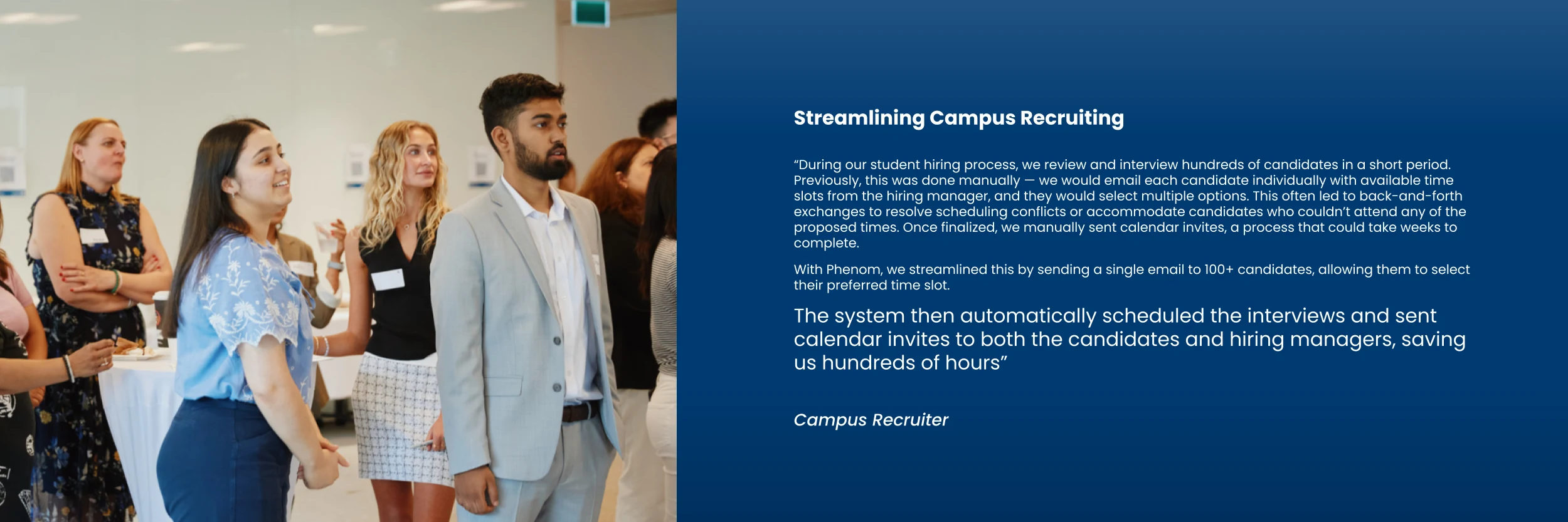 Streamlining Campus Recruiting