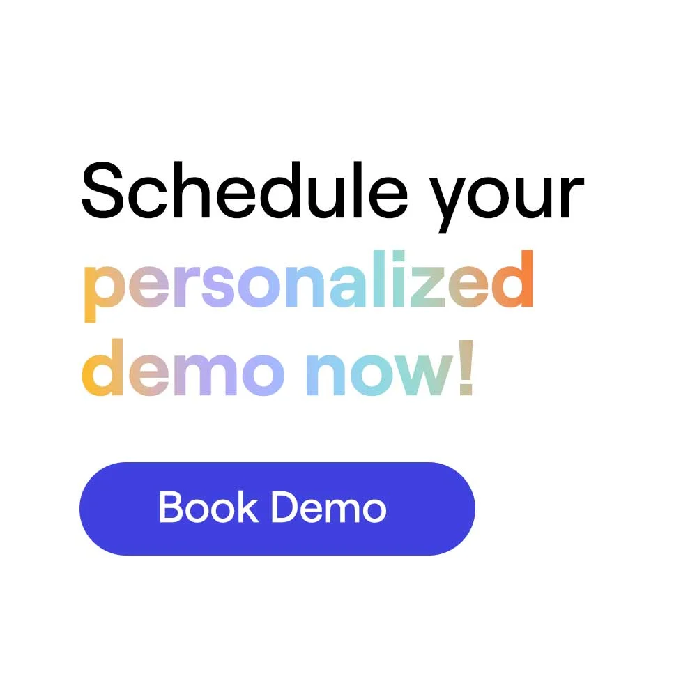 Schedule your personalized demo white
