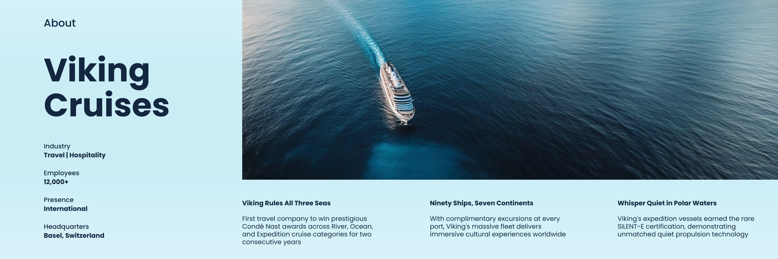 About Viking Cruises