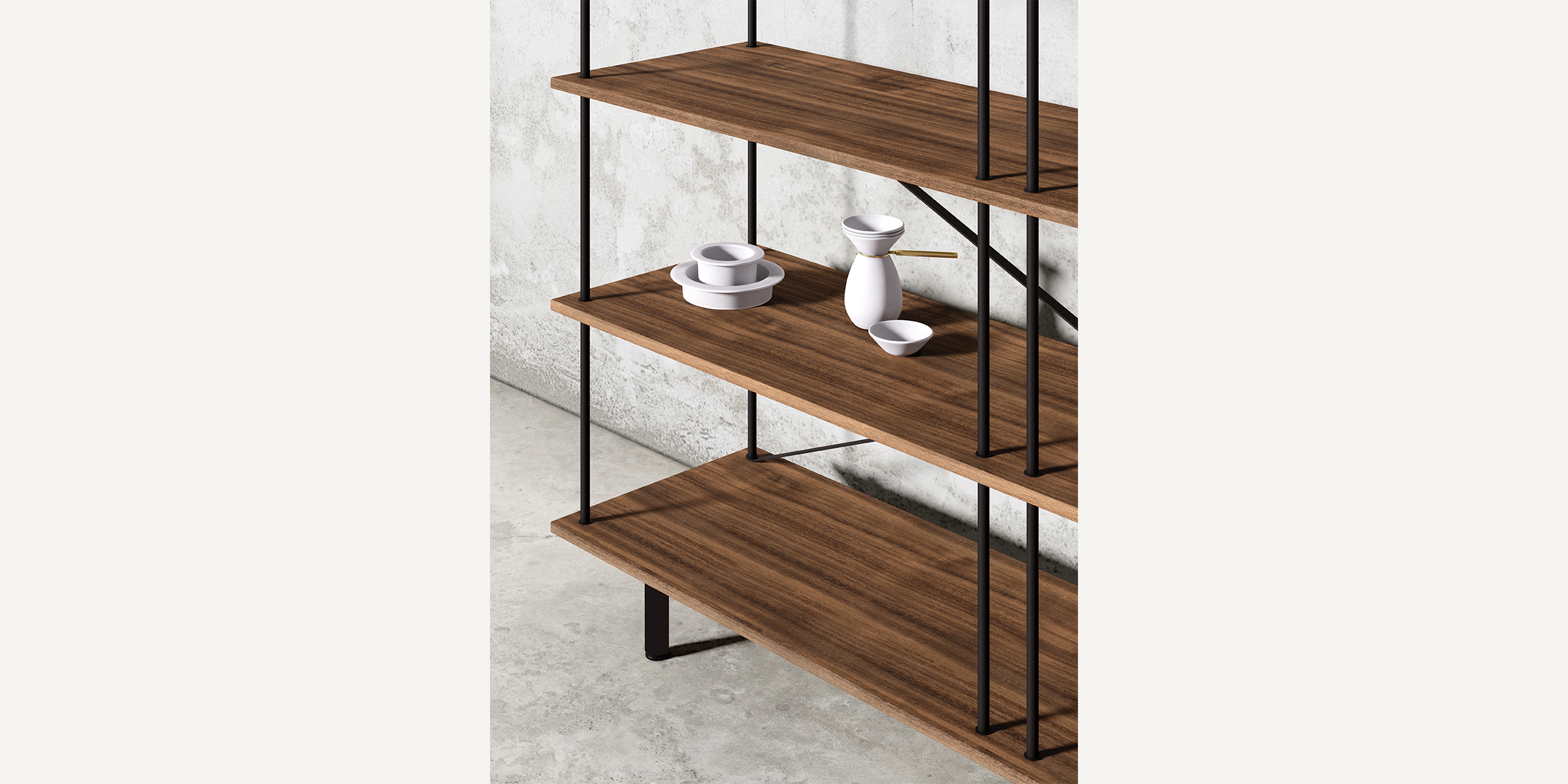 wood iron shelf 620*600*180〈サンドカラー〉 wood iron shelf 620*600*180〈サンドカラー〉