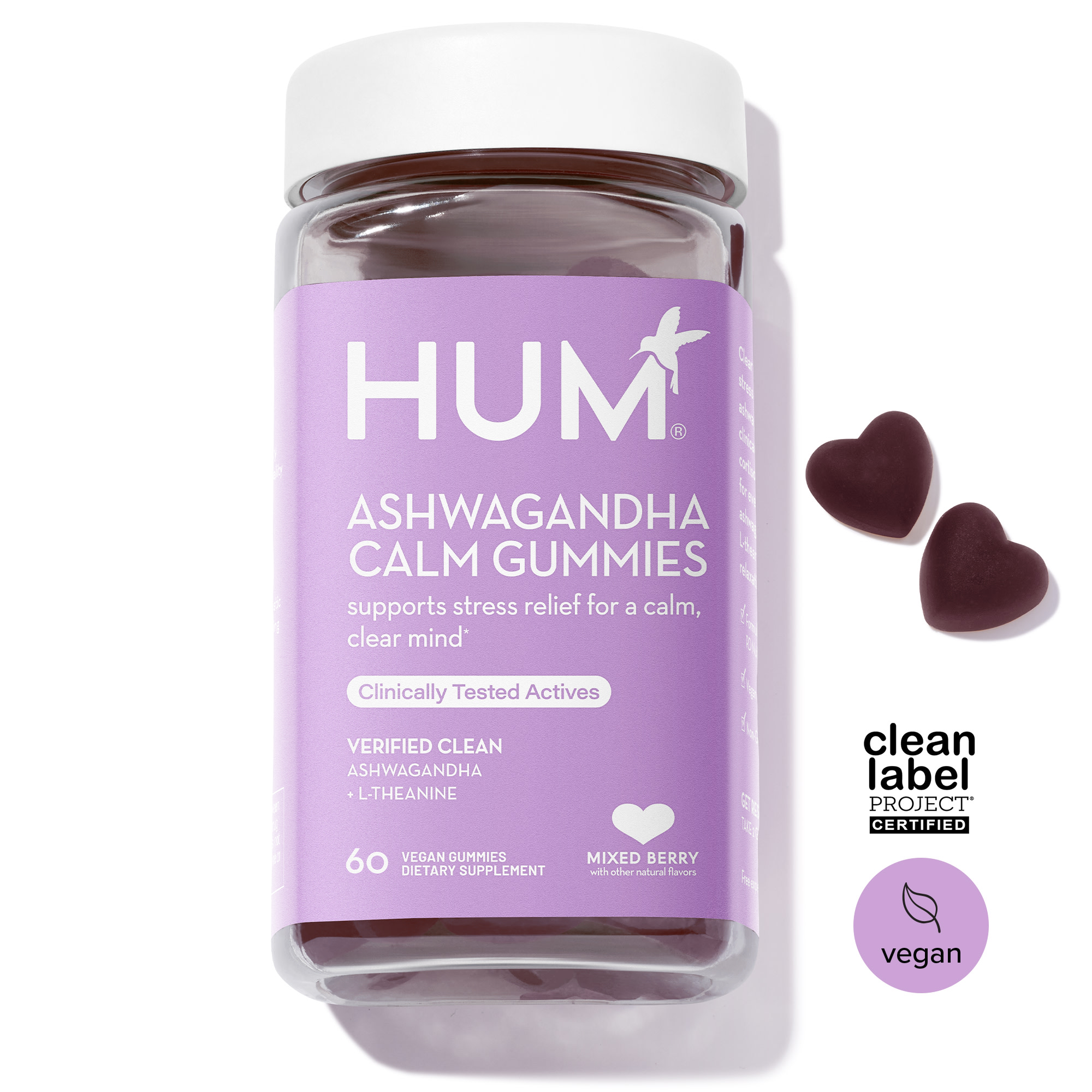 Ashwagandha Calm Gummies | Ashwagandha Stress Gummies - HUM Nutrition ...