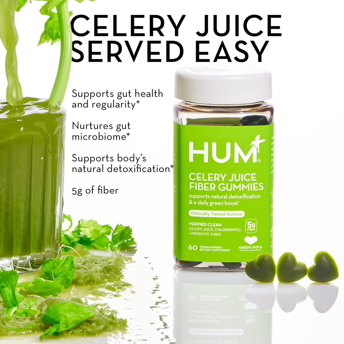 Celery Juice Fiber Gummies