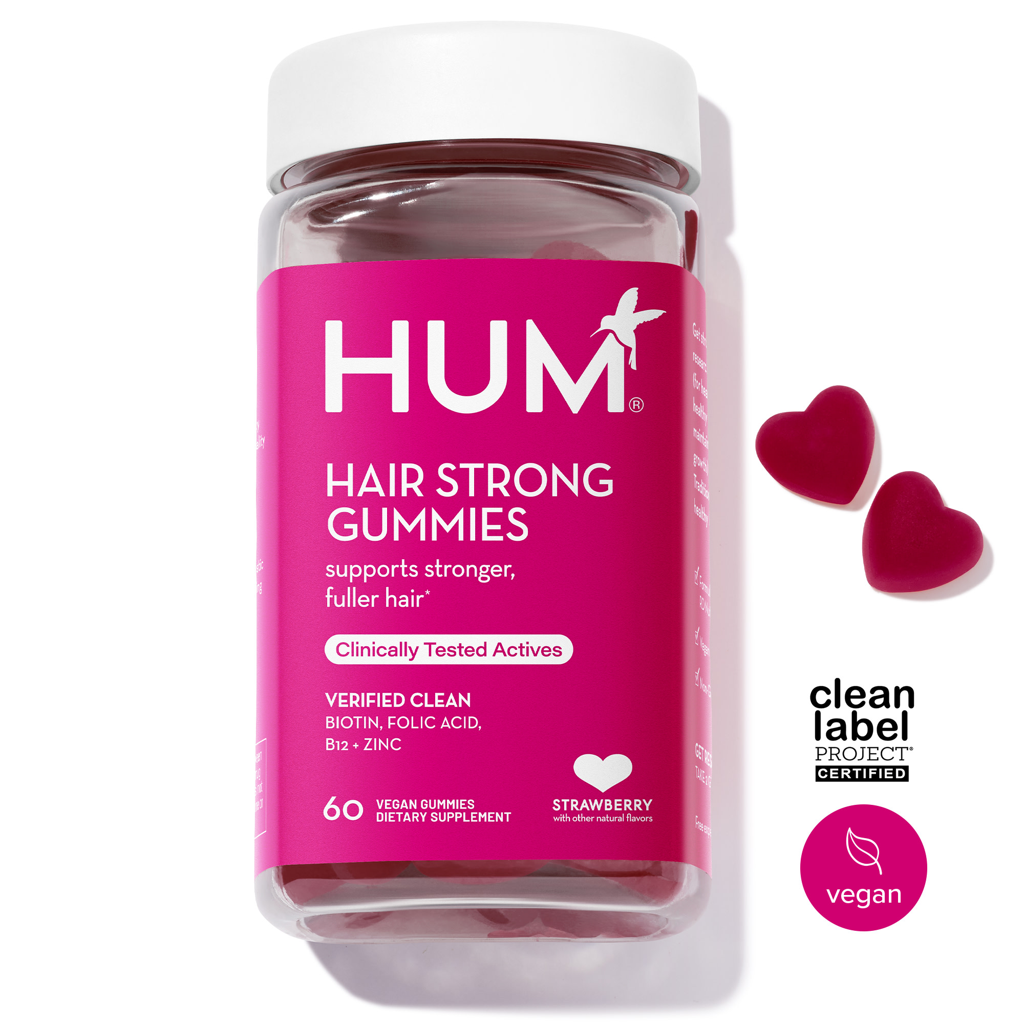 Hair Strong | Gummies HUM Nutrition - HUM