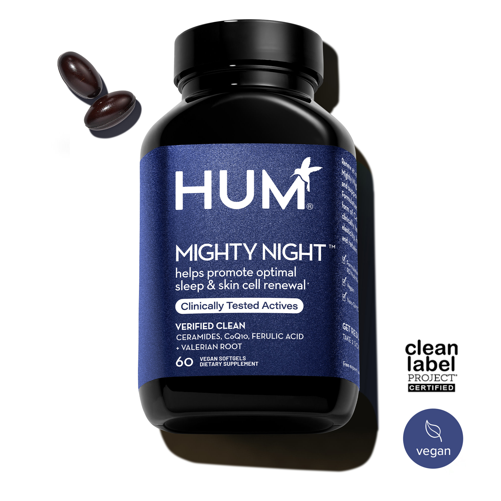 Mighty Night  Sleep Vitamins to Get More Deep Sleep - HUM Nutrition