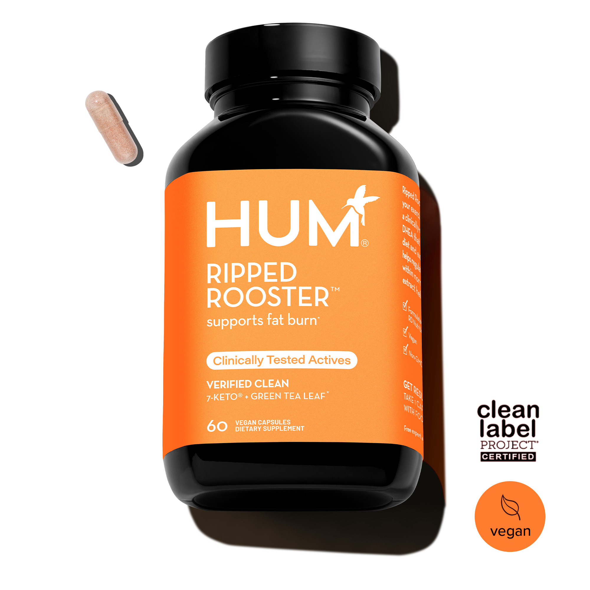 Ripped Rooster Best Fat Burning Supplements HUM Nutrition