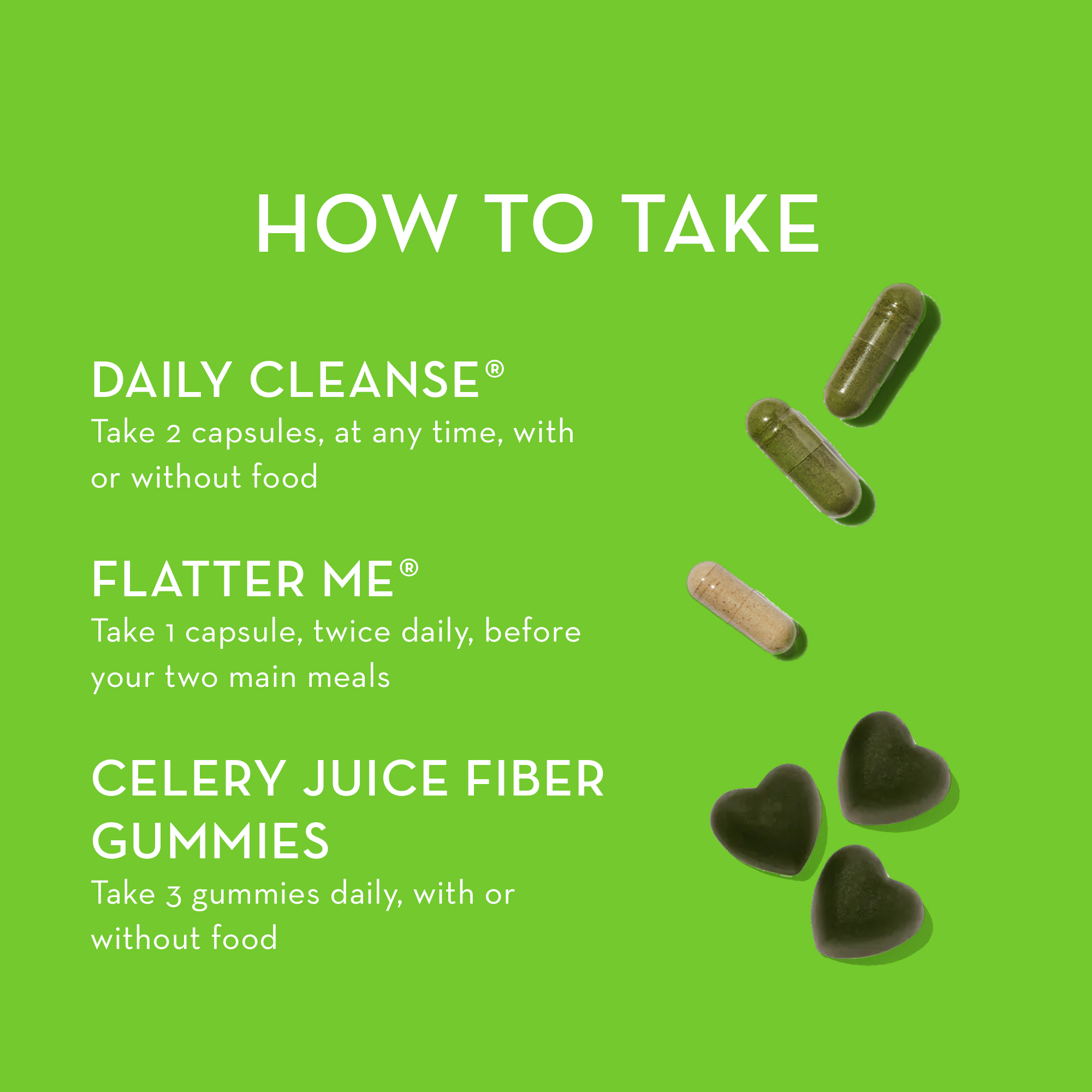 Green Detox Bundle For digestion, gut health and detox HUM