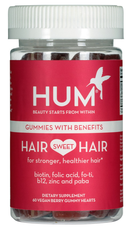 Supplement Review by popular Dallas lifestyle blog, Cute and Little: image of HUM Nutrition Hair Sweet Hair.  