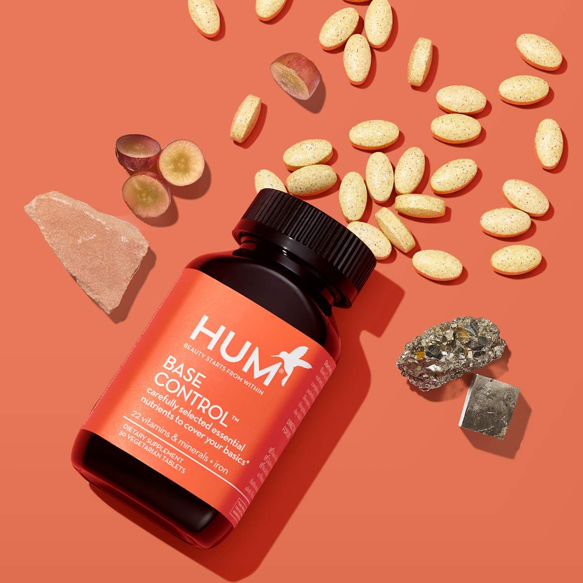 Hum Supplements Multi Vitamin with Beauty Benefits - Base Control - HUM Nutrition
