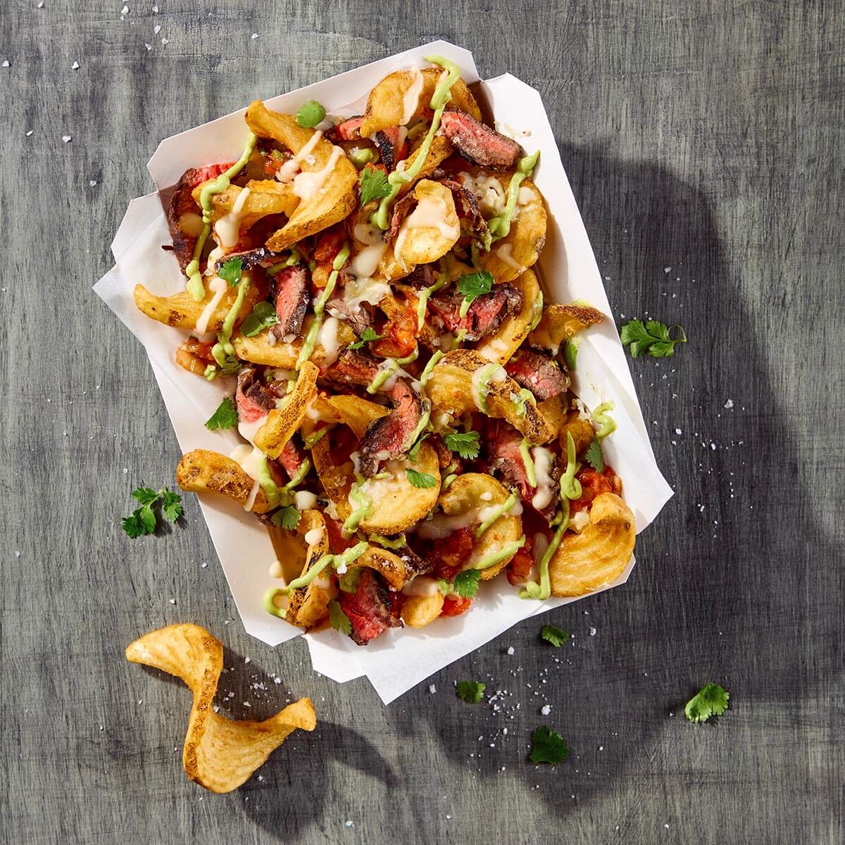 Loaded California Burrito SIDEWINDERS™ Fries | Simplot Food - USA