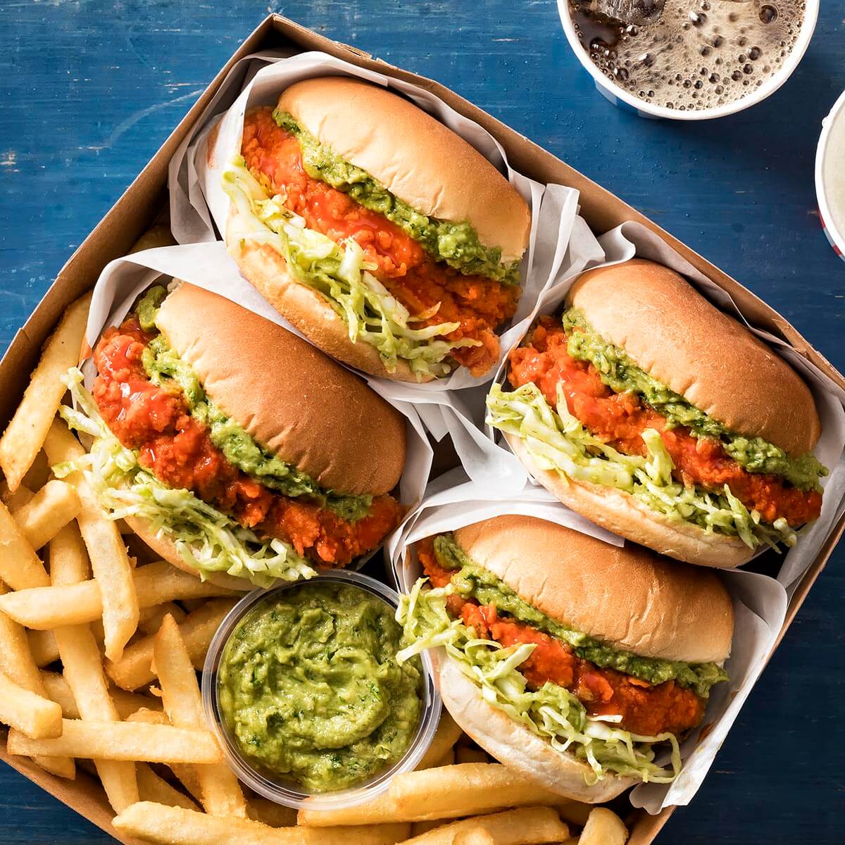 Clear Coated Straight Cut Fries