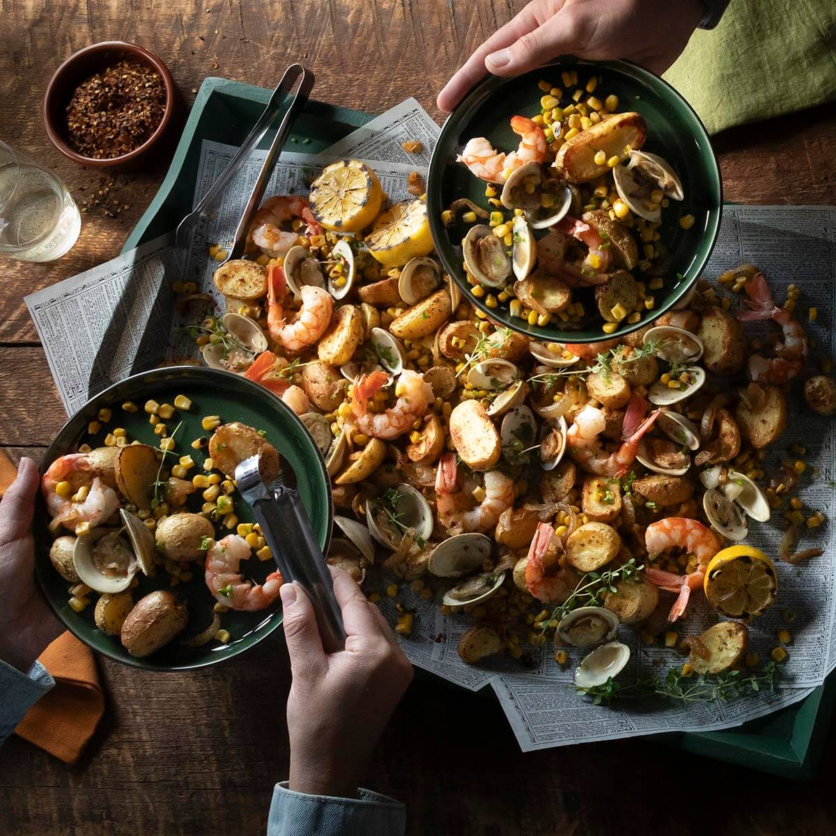 Hamptons in October Clam Bake | Simplot Food - USA
