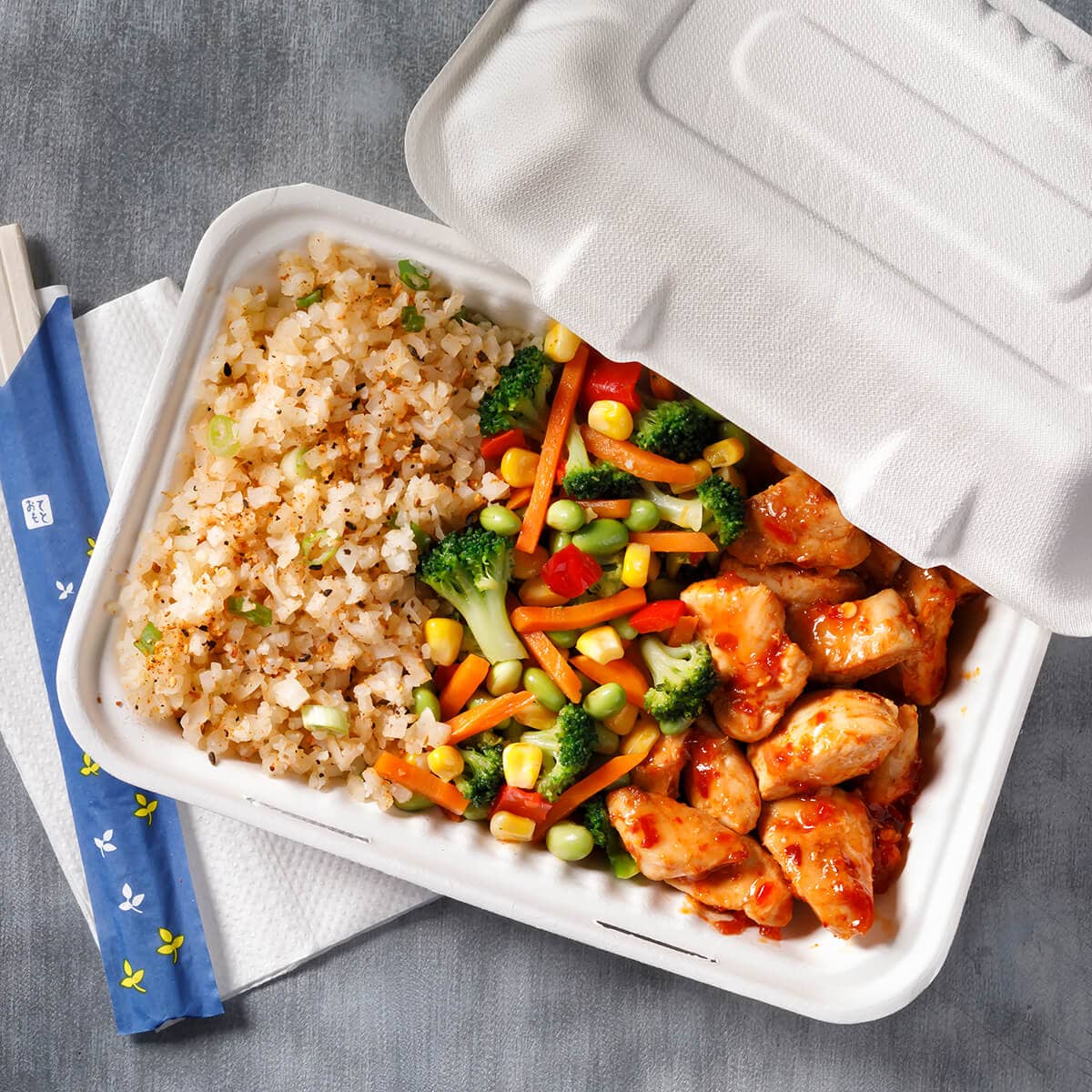 Cauliflower, Chicken and Kyoto Vegetable Firecracker Stir Fry Simplot