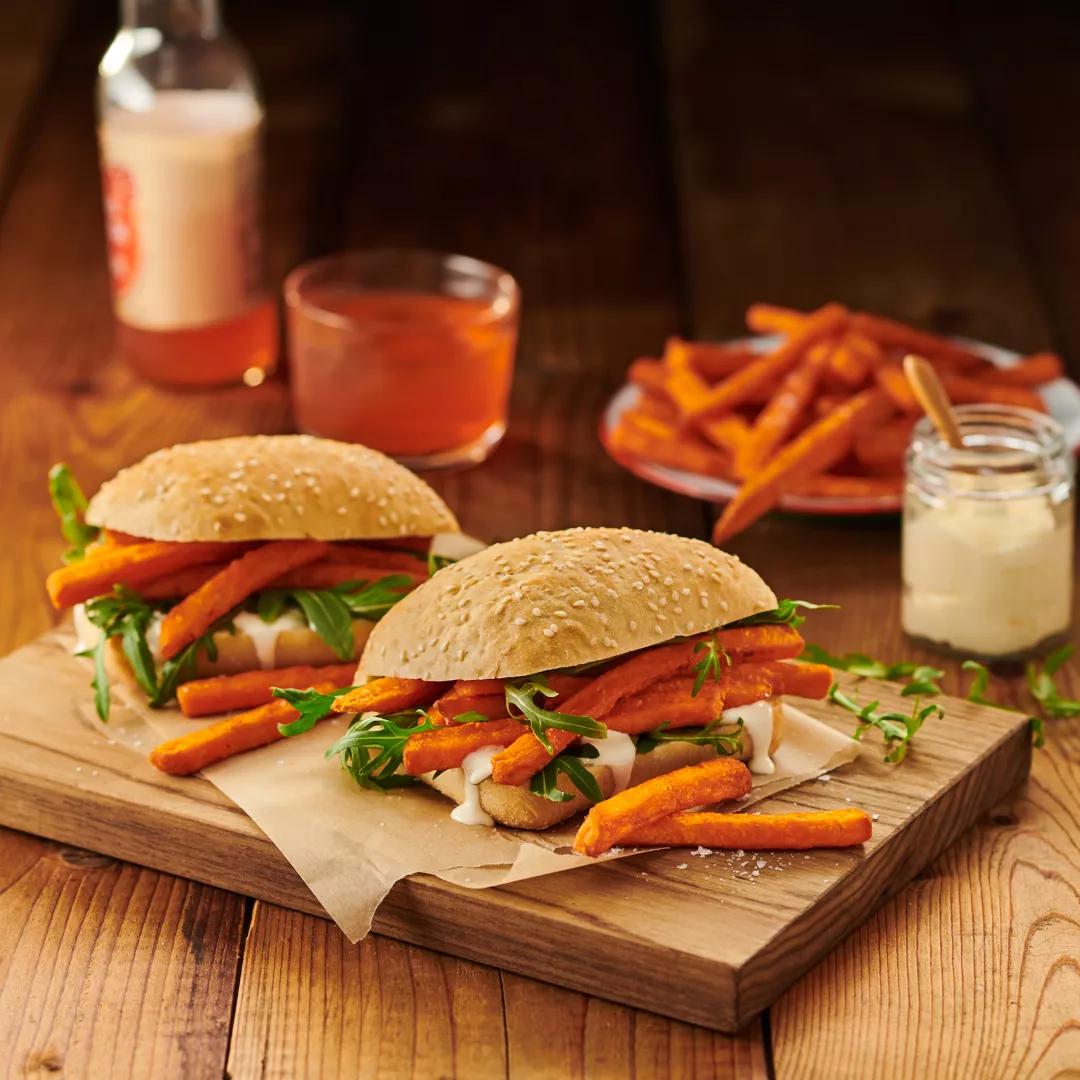 Sweet Potato Chip Butty | Simplot Food - Australia