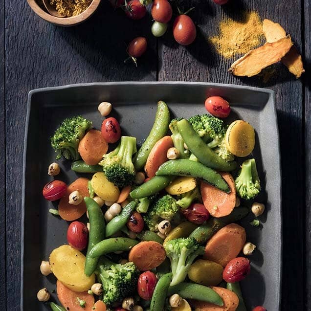 Curry Roasted Vegetable Blend Simplot Foods