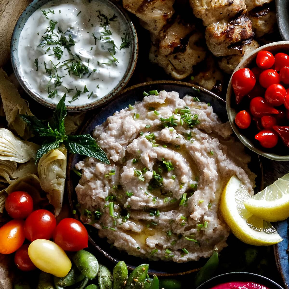 Skordalia Sauce (Greek Potato and Garlic Dip) Simplot Foods