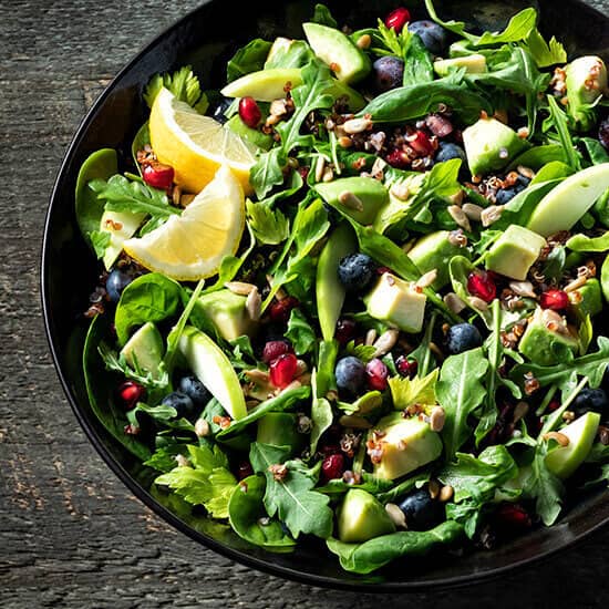 Avocado, Spinach and Arugula Salad | Simplot Foods