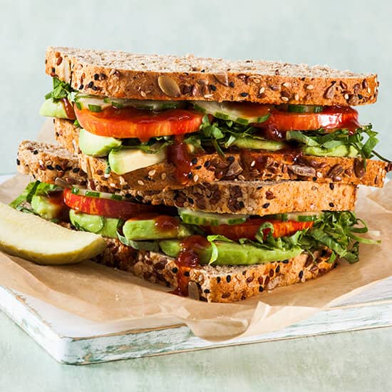 Smokey Veggie Sandwich | Simplot Foods