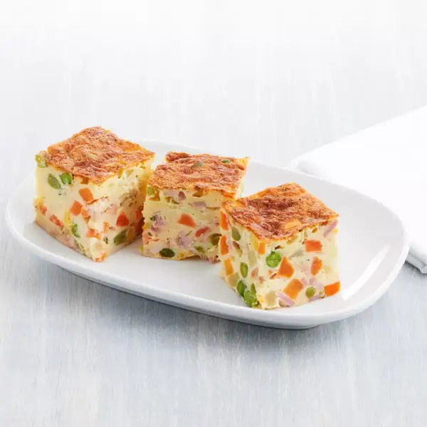 Breakfast Vegetable & Bacon Frittata | Simplot Food - Australia